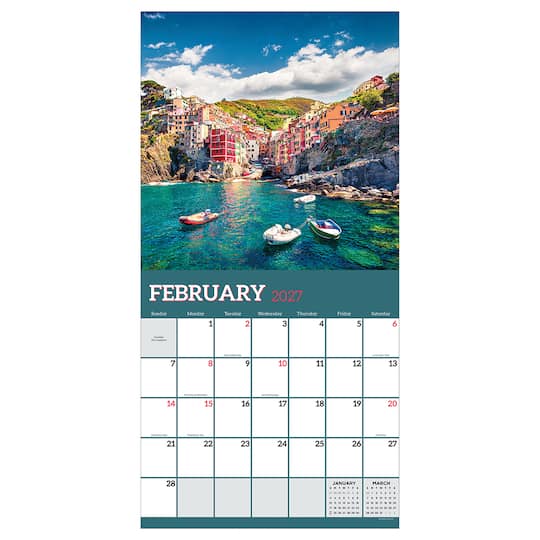 2027 Italy Wall Calendar